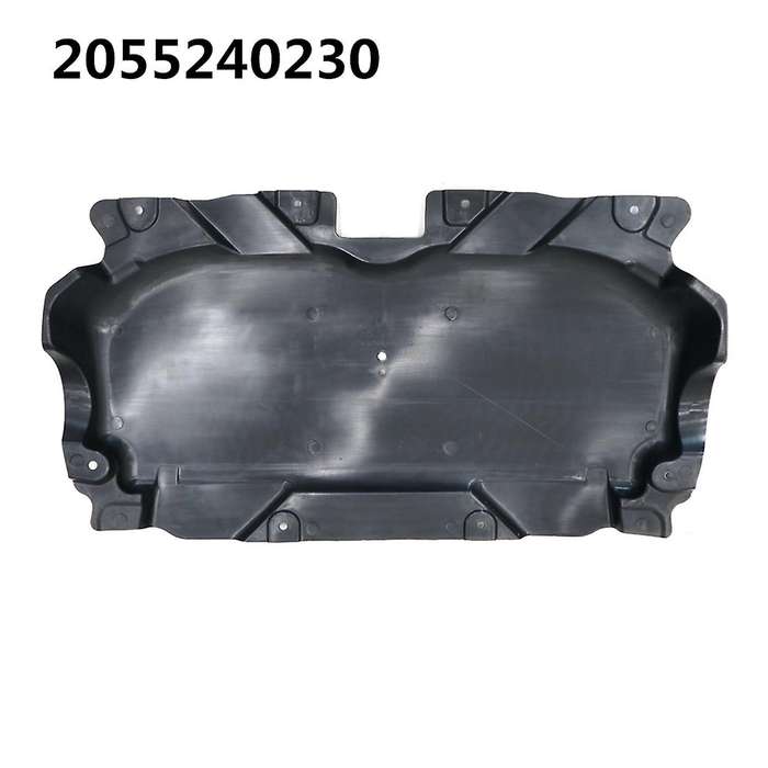 Car Engine Guard Front Bumper Baffle for Benz W205 C180 C200 Black