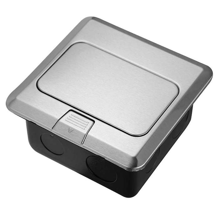 General Purpose Pop-up Floor Box Eu 2 Pin with Pc Socket, Eu Plug