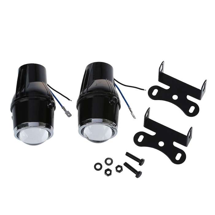 55w H3 Universal Hid Xenon Halogen Fog Light Bulb Lamp Car Auto Lens 2 Pcs