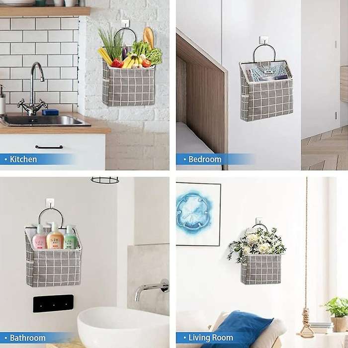 3 Pcs Storage Bags, Closet Organizers and Storage, for Living Room