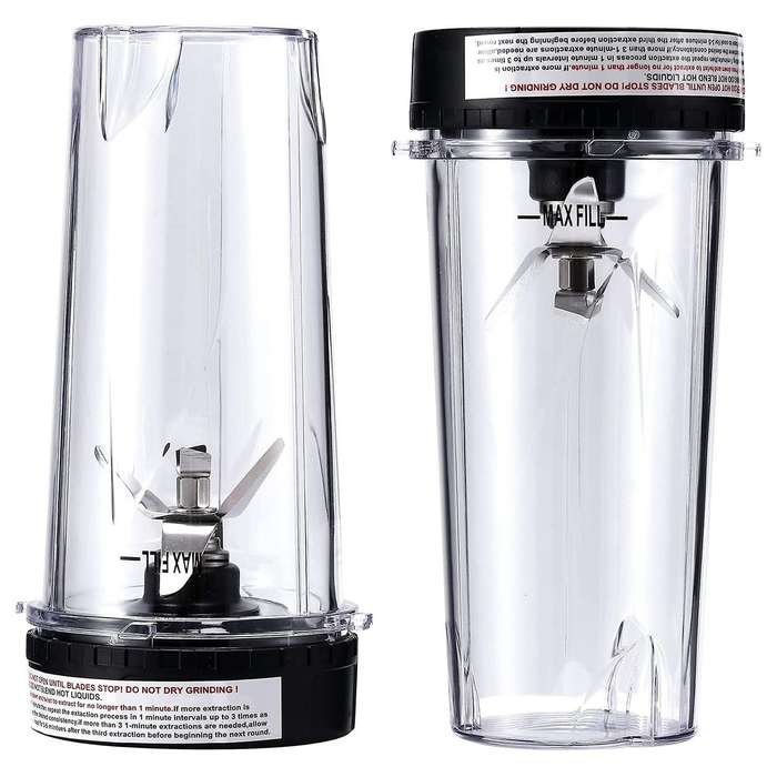 Blender for Nutri Ninja,5 Fins Extractor Blade for Qb3000/qb3000ssw