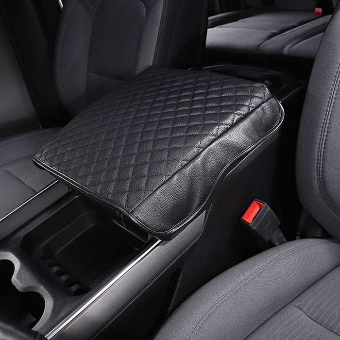 Center Console Armrest Cover , Armrest Box Pad for Dodge Ram 18-22,pu