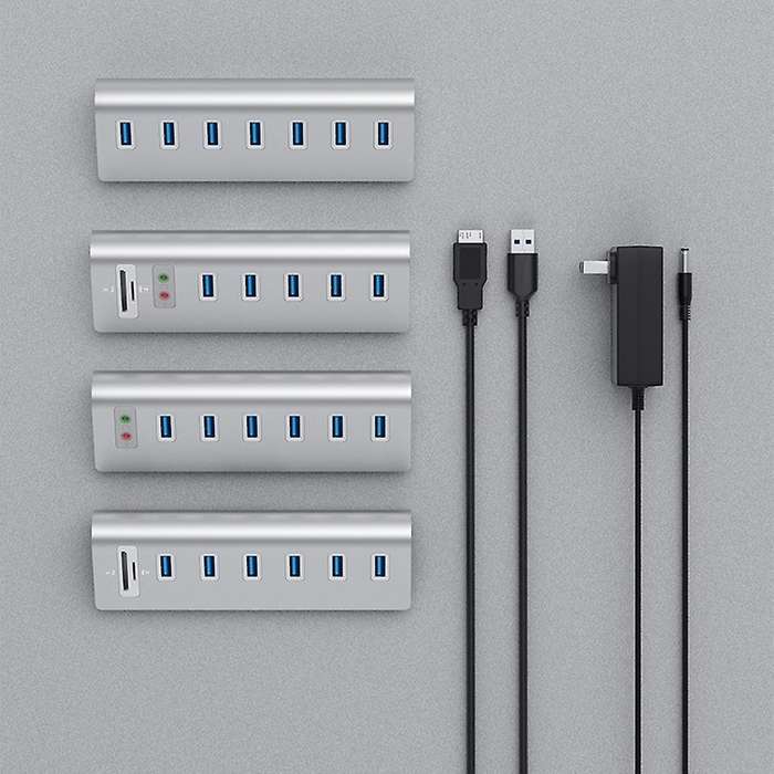 Usb3.0 Docking Station Usb3.0+audio Interface+tf/sd Dual Card Slot