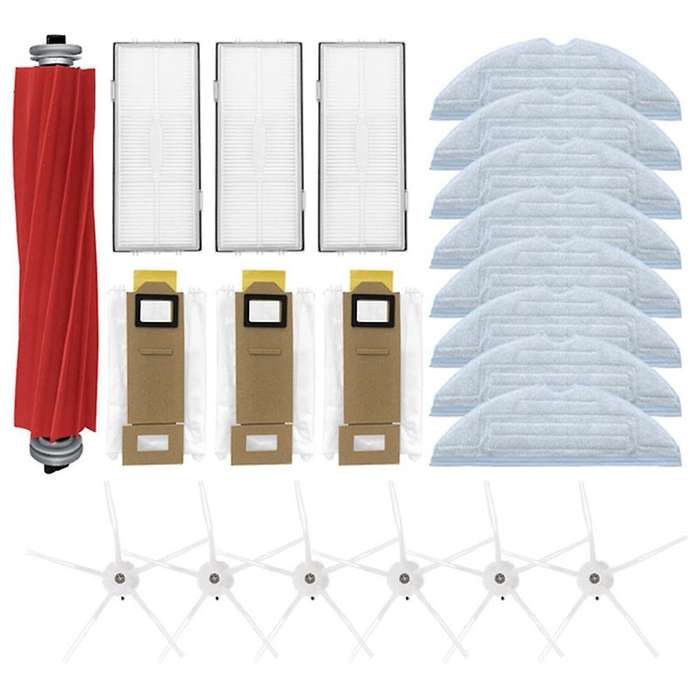 21pcs Main Side Brush Hepa Filter for Xiaomi Roborock S7 T7s Plus