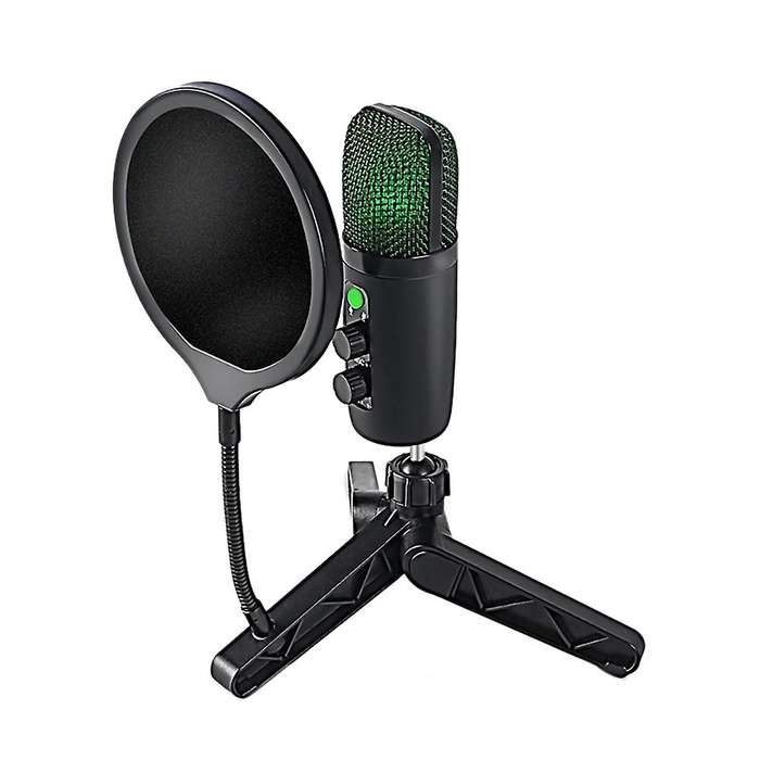Usb Desktop Mic Noise Reduction Rgb for Vibrato Streaming Small Set
