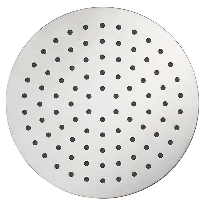 Round Stainless Steel Shower Head Rainfall Shower Chrome 200x200mm