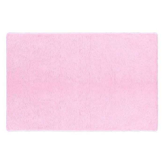 Fluffy Rugs for Bedroom,with Backing Non-slip Points(4x6 Feet,pink)