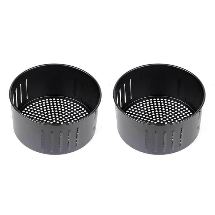 2x Air Fryer Replacement Basket, Baking Tray for All Air Fryer Oven