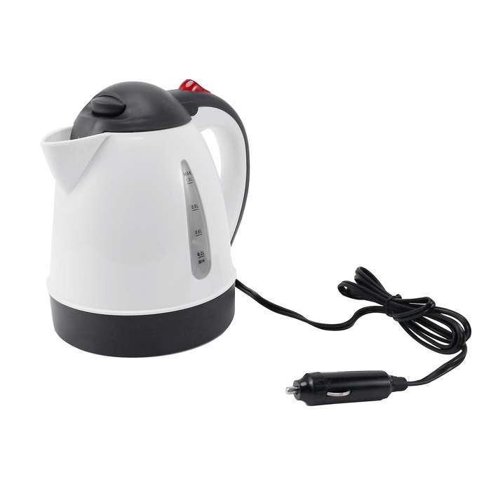 1000ml Car Hot Kettle for Tea Coffee 304 Stainless Steel(12v)