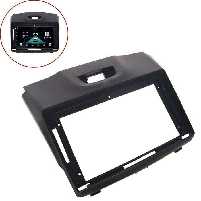 9 Inch Radio Fascias for Isuzu D-max 2 Din Dvd Stereo Dashboard Frame