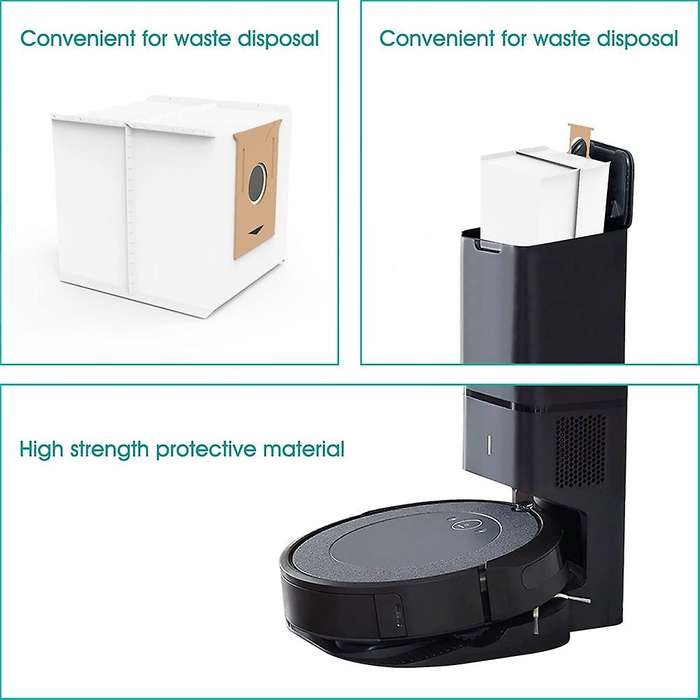 Replacement Dust Bag for Ecovacs Deebot Ozmo T8 T8+ T8 Aivi, N8 Pro