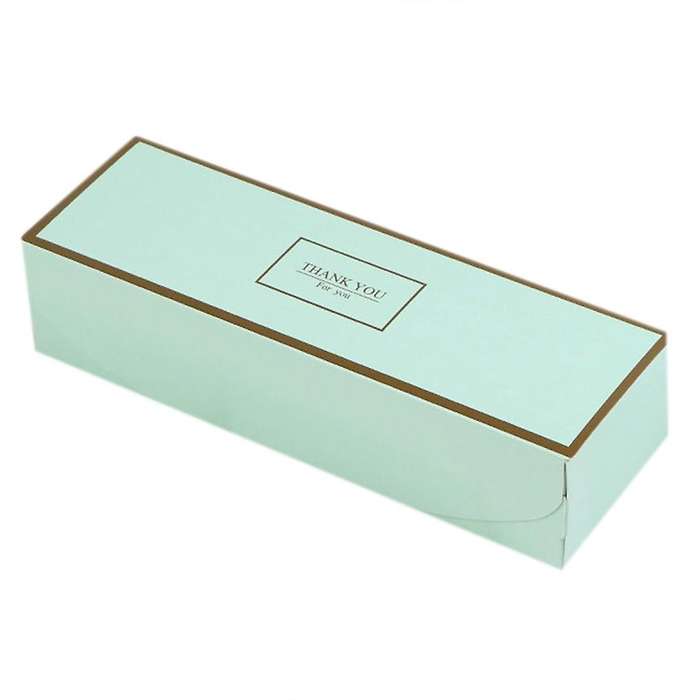 50 Pcs Rectangular Egg Yolk Crisp Packaging Box,(blue Phnom Penh)