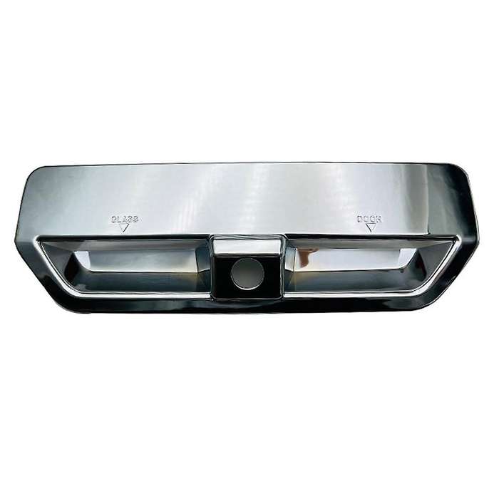 Car Carbon Fiber Abs Rear Trunk Tailgate Door Grab Handle Bowl