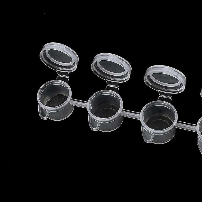 720 Pots 3ml Empty Paint Strips,paint Container Strips Cup Pots