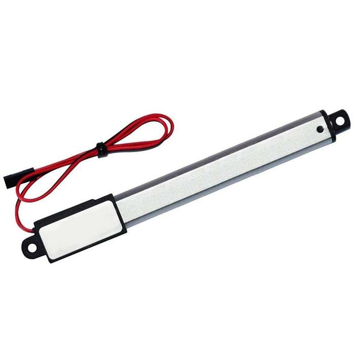 Dc 12v Ip54 Mini Linear Actuator 100 Mm Stroke Electric 30 Mm/s Speed