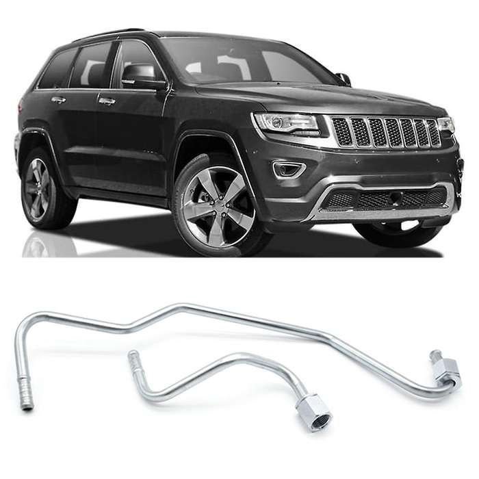 2pcs Car Transmission Cooler Radiator Lines 52079753ab for Jeep