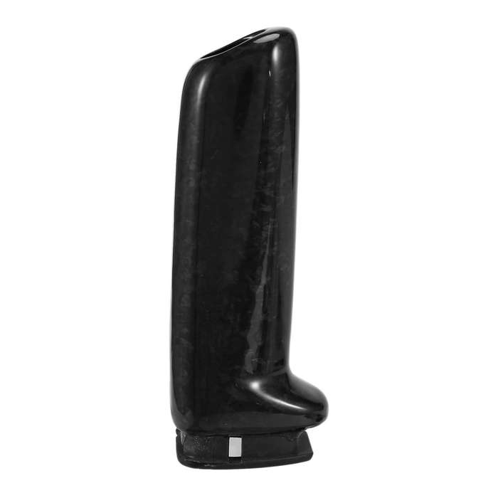 Forge Carbon Fiber Car Handbrake Grips Cover Interior Trim For-bmw