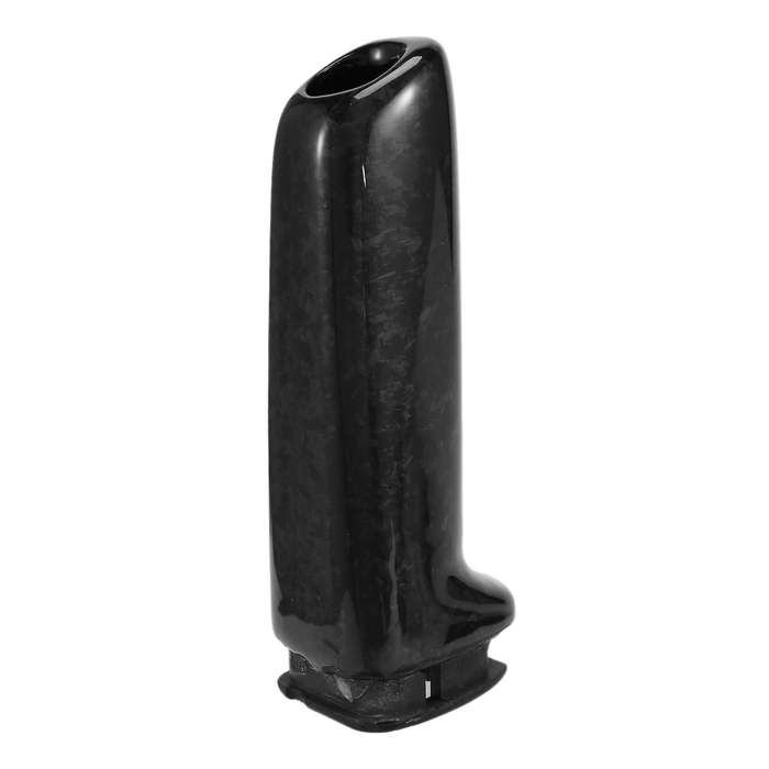 Forge Carbon Fiber Car Handbrake Grips Cover Interior Trim For-bmw