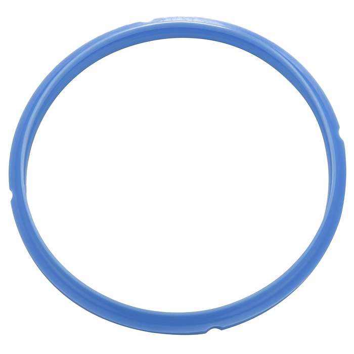 Silicone Sealing Ring, Red, Blue and Transparent White, Pack Of 12