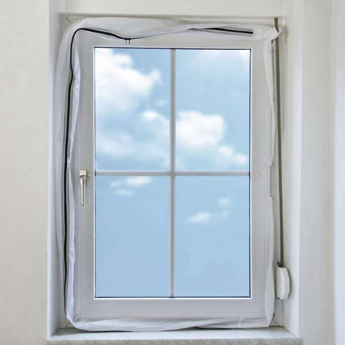 White + Gray Waterproof Pu Coating 4m Soft Cloth Sealing Baffle