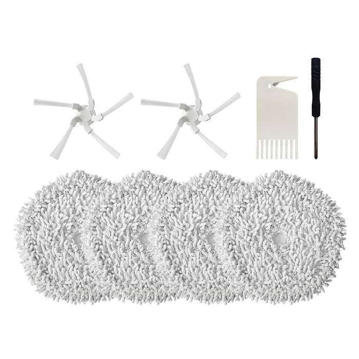 Accessory Kit Vacuum Cleaner Side Brush Mop Cloth Replacement Parts