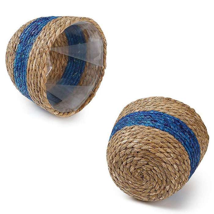 3pcs Seagrass Planter Basket Indoor Outdoor Hand Woven Storage
