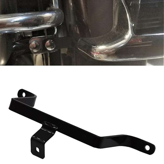 For 1984-08 Touring Flh Flt Saddlebag to Fender Support Bracket Black