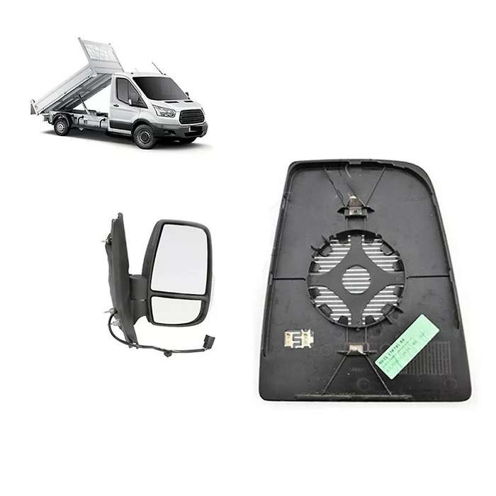 1 Pair Heated Rear View Mirror Lens Glass for Ford Transit Mk8 V363