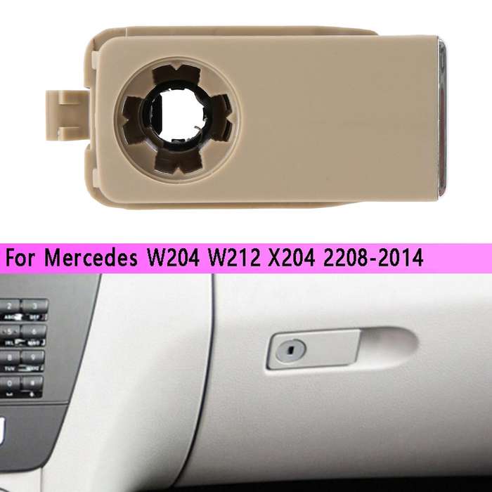 Car Glove Box Switch Handle Storage Box Handle 2046800001 Beige