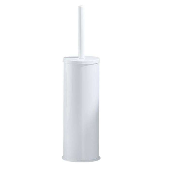 Aluminum Cleaning Toilet Brush Bathroom Toilet Brush (white)