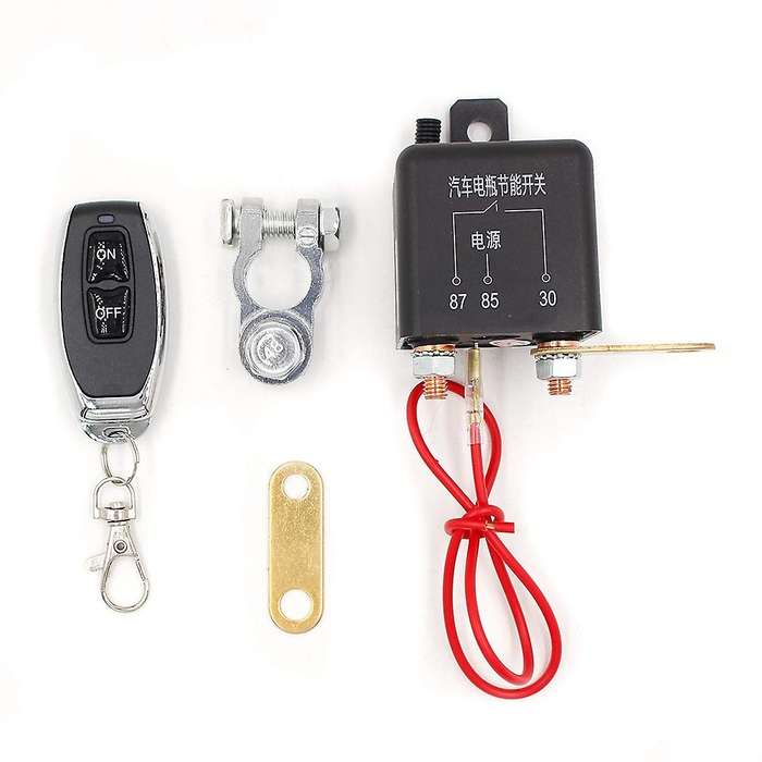 12v 200a Battery Switch Relay Integrated Wireless Remote Control B