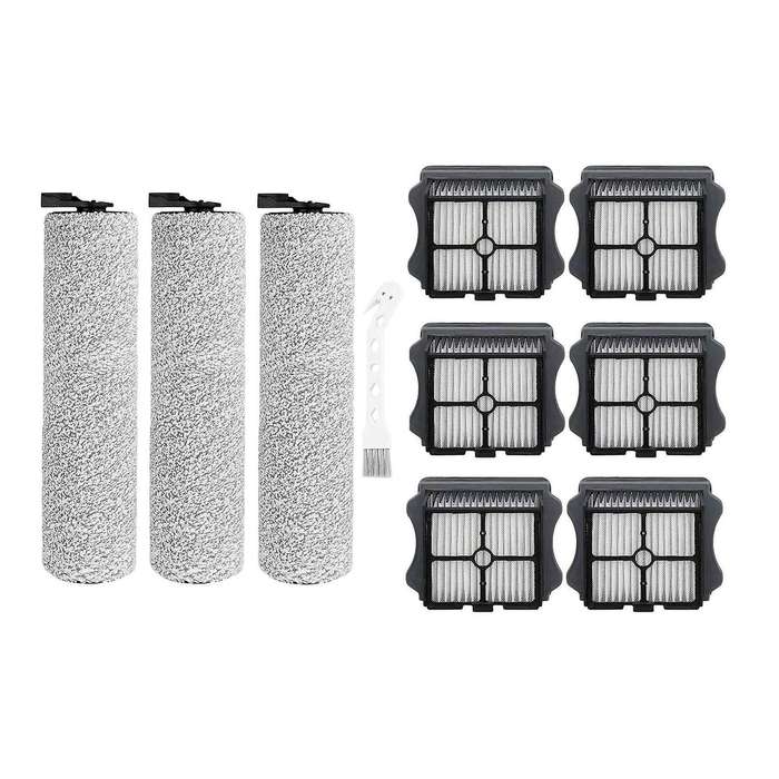 10 Pcs Replacement Brush Roller Vacuum Hepa Filter Kit