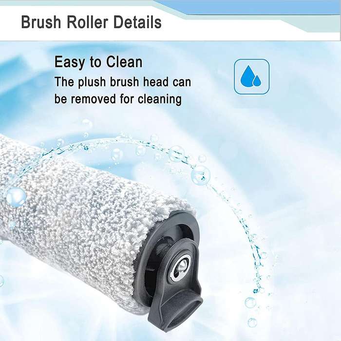 10 Pcs Replacement Brush Roller Vacuum Hepa Filter Kit