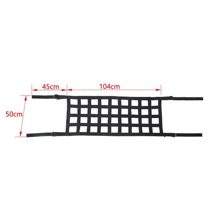 Roof Top Netting Hammock for Ford Bronco 2021 2022, Black