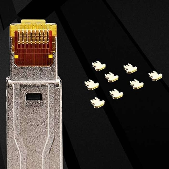 5 Pcs Cat8 Industrial Ethernet Connector Rj45 Shielded Field Plug