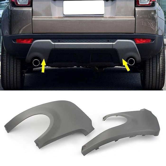 Left Rear Exhaust Pipe Towing Hook Cover Trim