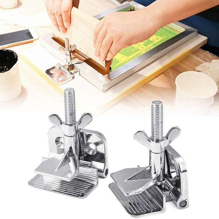 4pcs Screen Frame Butterfly Hinge Clamp, Screen Printing Diy Tool