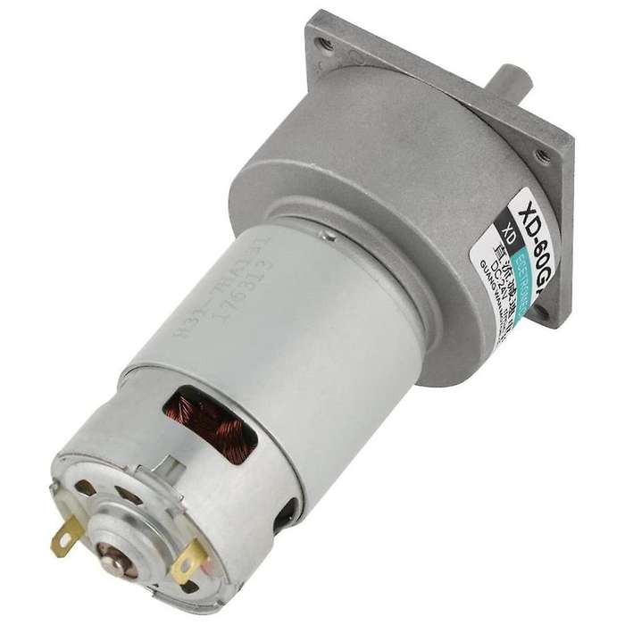 35w Dc Gear Speed Adjustable Large Torque Motor Cw/ccw(24v 200rpm)