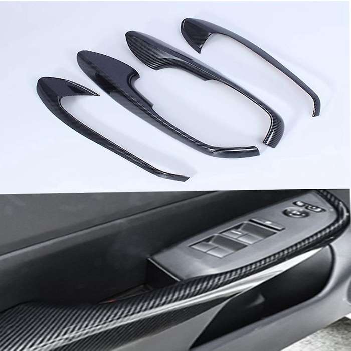 Car Window Glass Switch Side Trim Strip Inner Armrest Panel