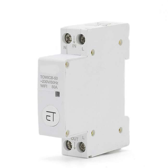 Din Rail Wifi Circuit Breaker Smart Timer Switch App for Amazon, 32a
