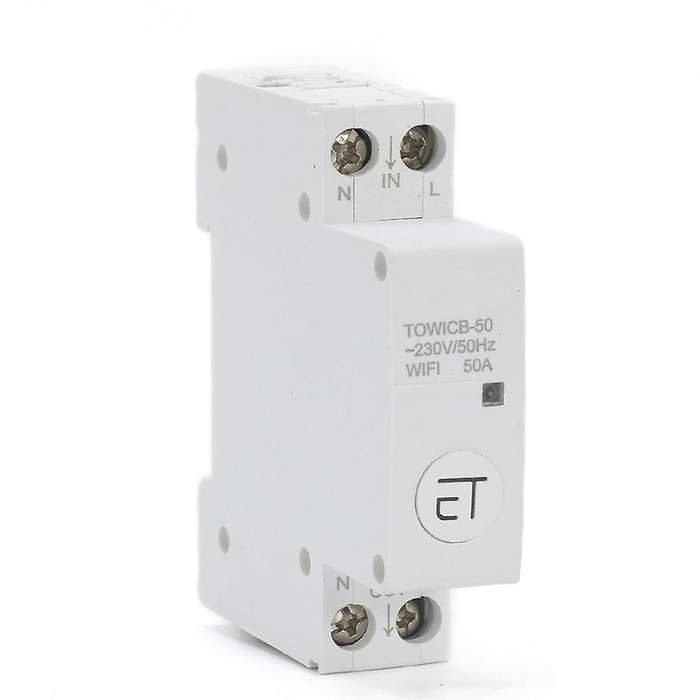 Din Rail Wifi Circuit Breaker Smart Timer Switch App for Amazon, 32a