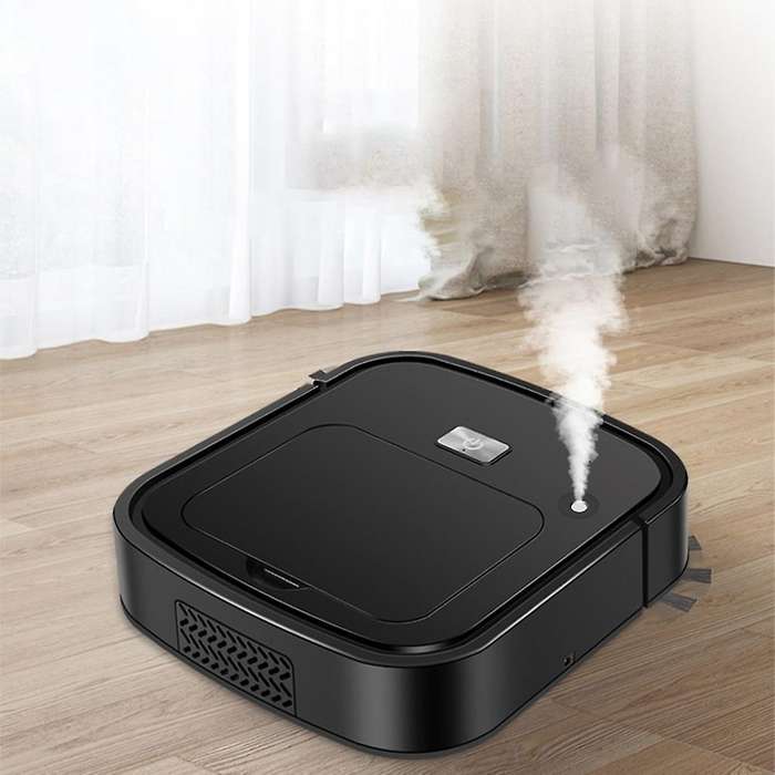 Robot Vacuum Cleaner Intelligent Smart 4 In 1sweeping Robot,black