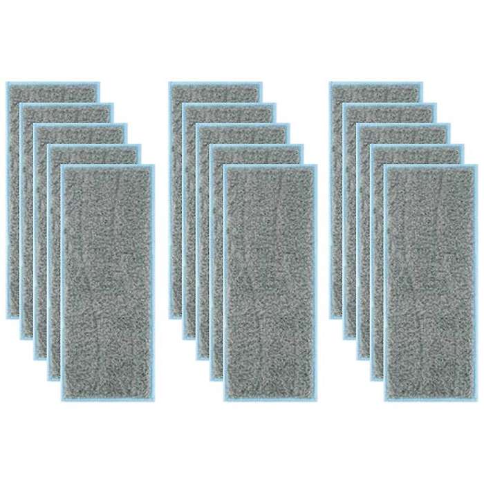 15 Pack Washable Mopping Pads for Irobot Braava Jet M6 Vacuum Cleaner