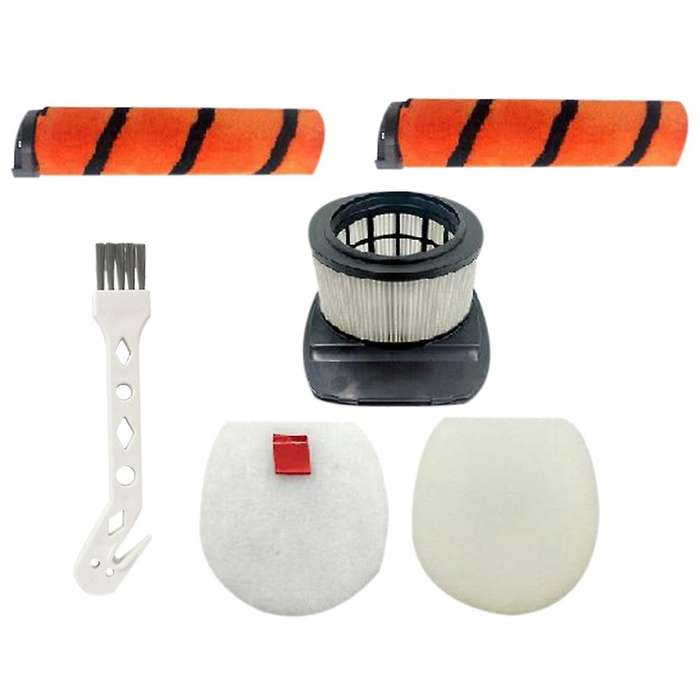 6pcs Roller Brush Filter for Shark Ic300 Iz251uk Iz102 Simbaii Vacuum