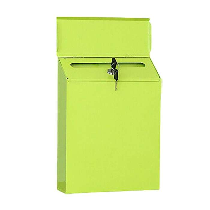 1pcs Modern Mailbox Comment Letter Deposit Suggestion Drop Box C