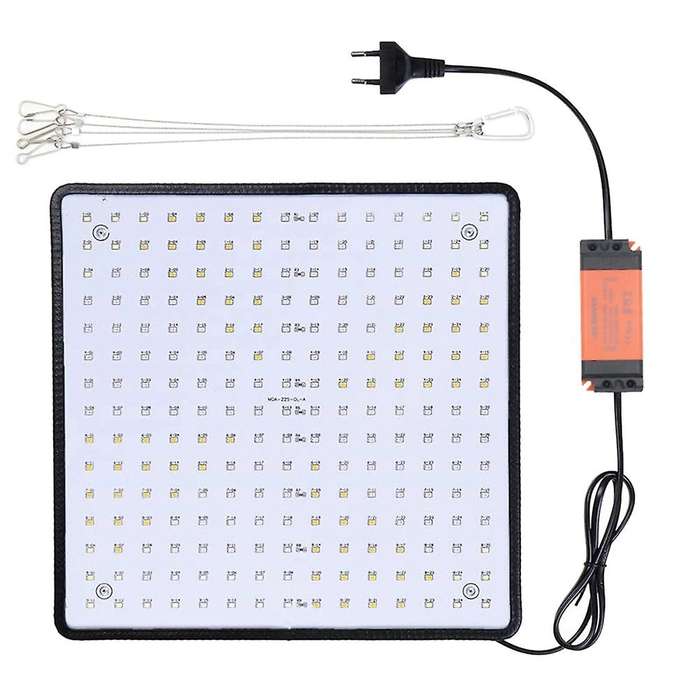 225 Leds Grow Light Ultrathin Panel Lamp-eu Plug
