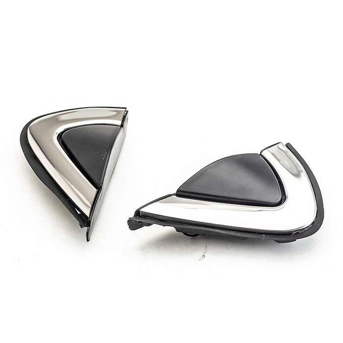 Side Rearview Mirror Triangle Plates Trim for Honda Cr-v Crv 2017-20