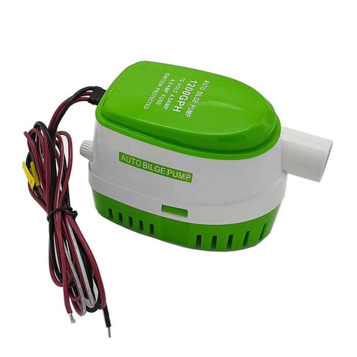 Dc 12v 1200gph Automatic Bilge Pump Submersible Boat Water Pump
