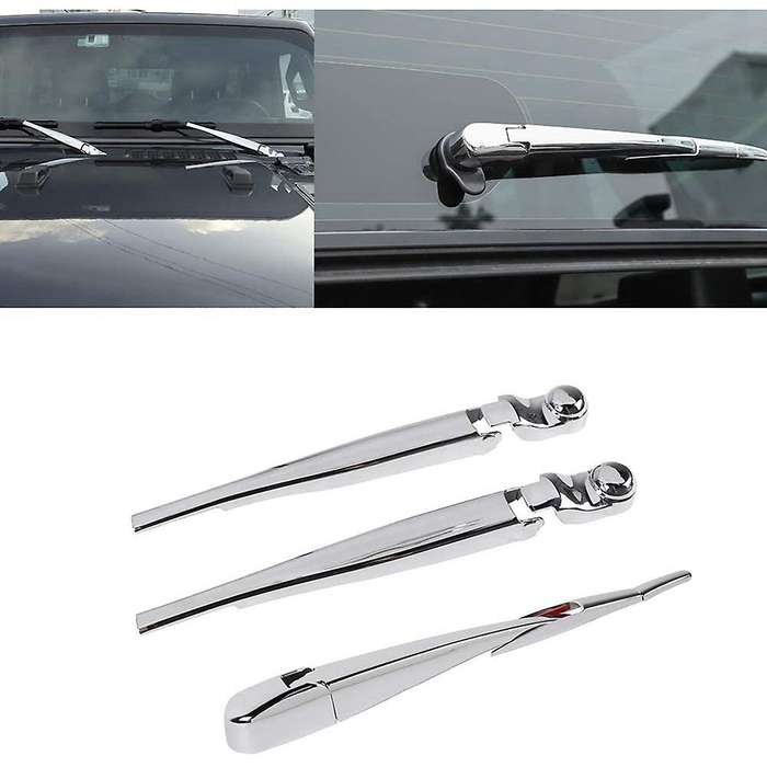Windscreen Wiper for Jeep Wrangler Jl Jt 2018+ Car Front , Silver