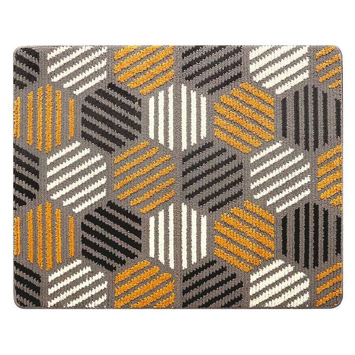 Striped Mat Entrance Door Mat Welcome Mats Bath Mat for Household L